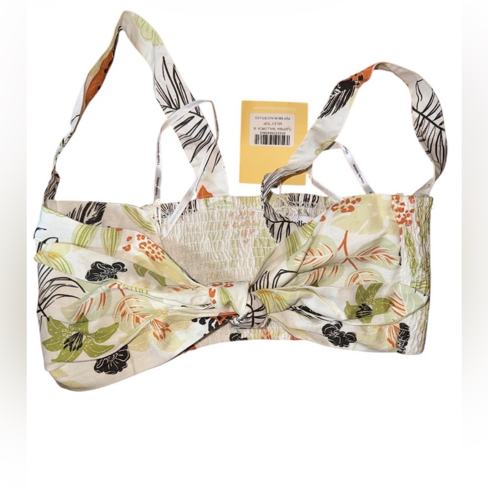 🔥 $99 Charlie Holiday Mallorca Miley Top Sz M Style # Tuw7004 🔥